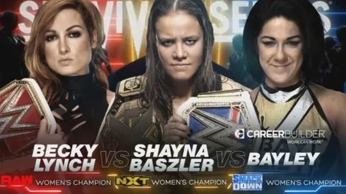 Se confirman las primeras luchas RAW vs SmackDown vs NXT para Survivor Series