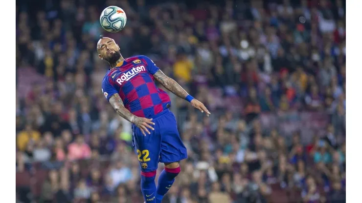 ¡Pálido Empate! Barcelona con Arturo Vidal de titular no pudo con Slavia Praga