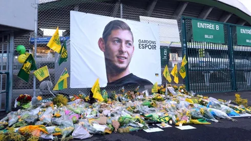 Uno de los tantos tributos que se le rindió a Emiliano Sala.