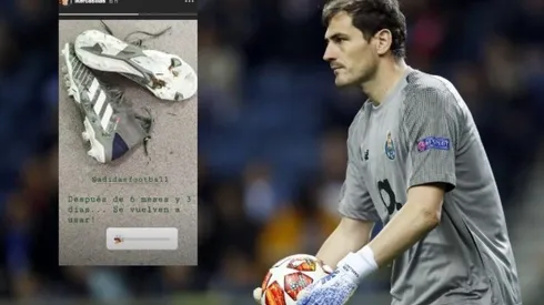 Casillas volvió a los entrenamientos