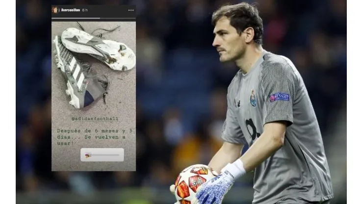 Casillas volvió a los entrenamientos