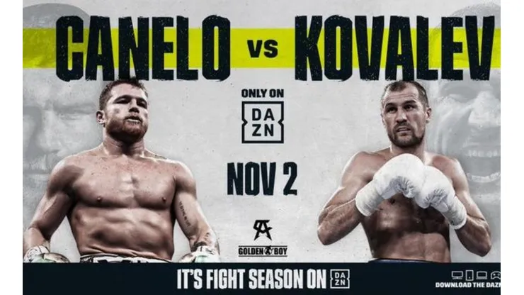 Ver en VIVO Canelo vs Kovalev por el Campeonato Mundial WBO semipesado