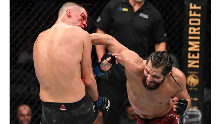 Masvidal le destruye la ceja a Nate Díaz y se queda con el título del BMF