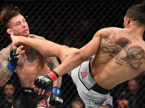 Lee manda a dormir a Gillespie con una brutal patada en UFC 244