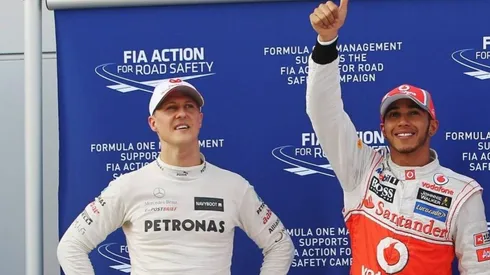 Hamilton quedó a un título de Michael Schumacher