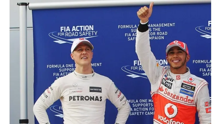 Hamilton quedó a un título de Michael Schumacher