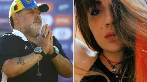 Gianinna pidió por la salud de su padre.