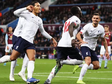 ¡No hay como pararlo! Liverpool lo dio vuelta ante un difícil Aston Villa