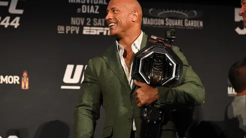 UFC 244: The Rock será el encargado de entregar el título BMF