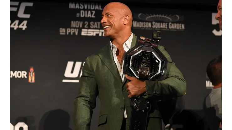 UFC 244: The Rock será el encargado de entregar el título BMF