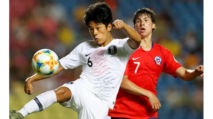 Chile no pudo ante Corea del Sur.