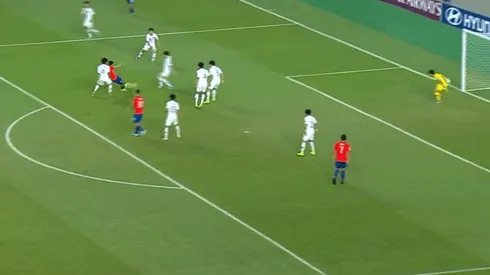 El gol de Chile.