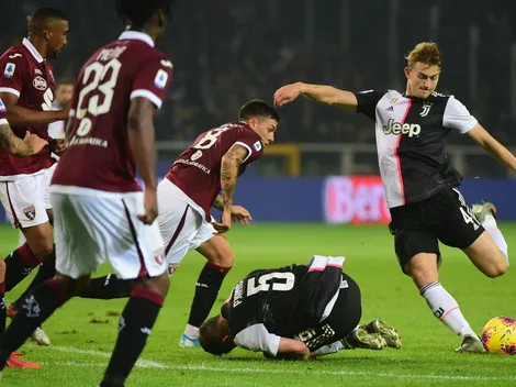 De Ligt se gana a la afición de Juventus con gol decisivo a Torino