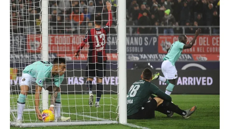 Lukaku anotó dos goles para la remontada del Inter.
