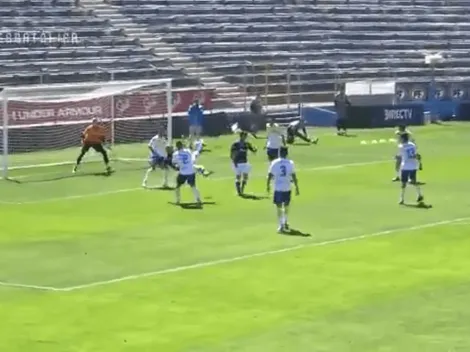 Sacha Sáez se manda un golazo en amistoso de Católica