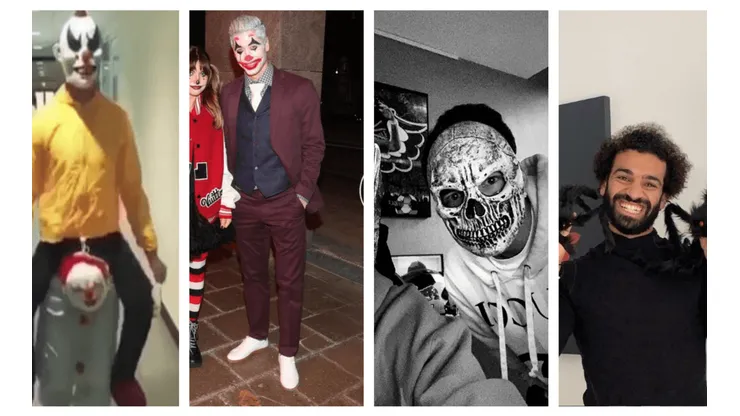 Los mejores difraces de Halloween de las estrellas del fútbol