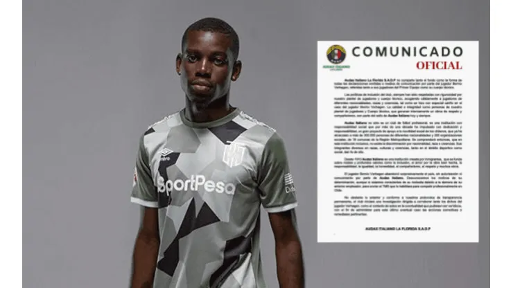 Audax rechaza acusación de Verhagen y anuncia investigación