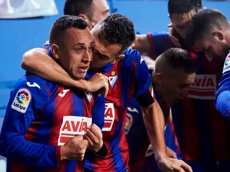Orellana marca sobre la hora y es figura en triunfo del Eibar
