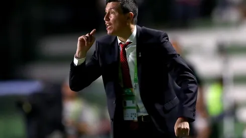 Cristián Leiva frente a Haití.