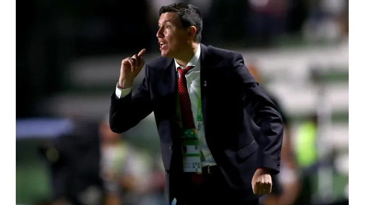 Cristián Leiva frente a Haití.