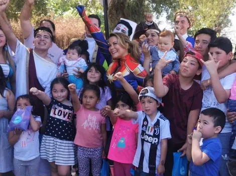 Cathy Barriga aparece disfrazada de "Capitana Marvel"