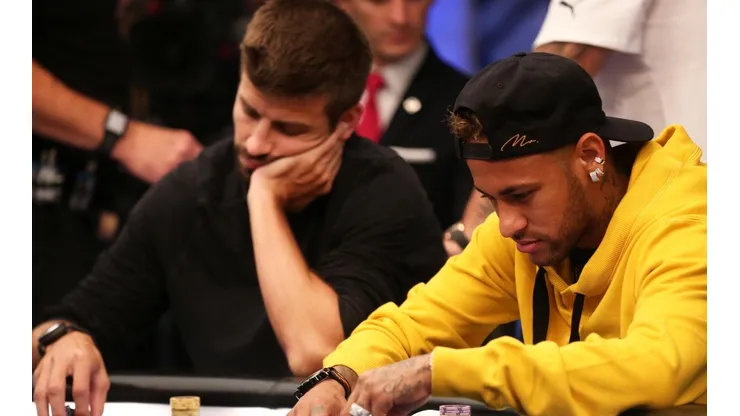 Piqué y Neymar.