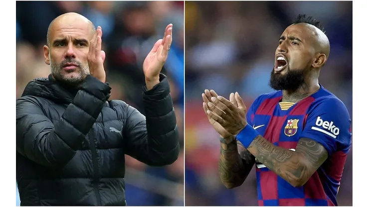 Pep Guardiola la tiene clara: "Si tengo que ir a la guerra, no está mal ir con Arturo Vidal"