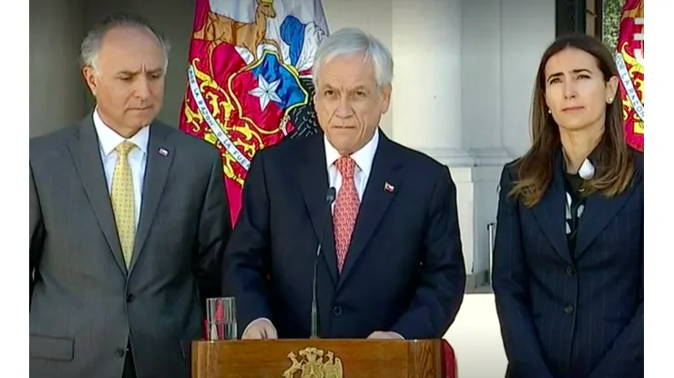 Piñera hizo el anuncio la mañana de este miércoles.