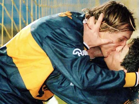 Caniggia bromista: "El beso con Maradona es un truco de la cámara"