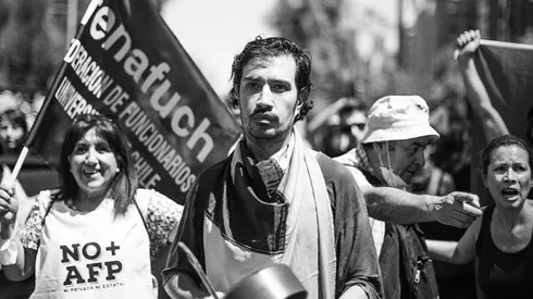 Morales ha participado activamente en las manifestaciones de los últimos 10 días.