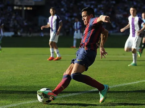 Barcelona recuerda golazo de Alexis en la previa del duelo ante Valladolid