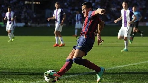 Barcelona recuerda golazo de Alexis Sánchez en la previa del duelo ante Valladolid