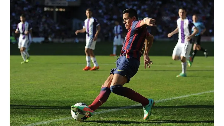 Barcelona recuerda golazo de Alexis Sánchez en la previa del duelo ante Valladolid