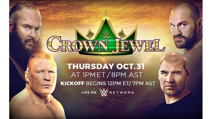 Dónde ver en vivo WWE Crown Jewel