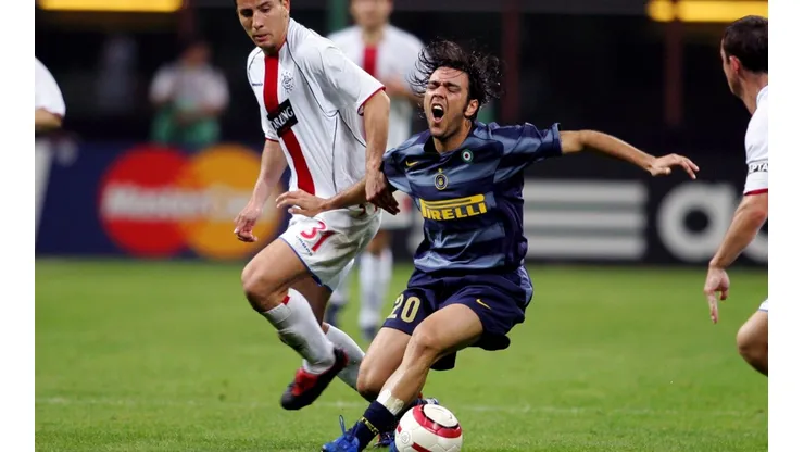 Recoba es una de las grandes figuras sudamericanas en la historia del Inter.