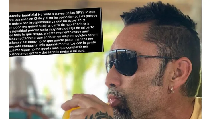 Crisis social: El Chino Ríos rompe el silencio