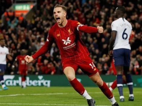 Liverpool le gana al Tottenham con lo justo y es puntero absoluto