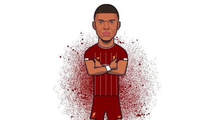 Kylian Mbappé, el sueño de los hinchas del Liverpool