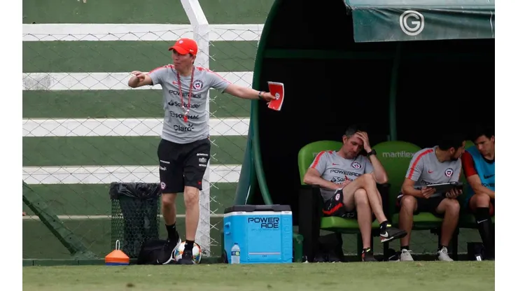 Cristián Leiva en la previa del Mundial.