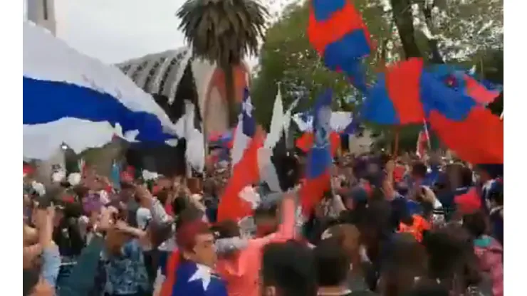 El momento en que todos se juntaron.