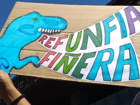 Los carteles del "estallido social" en Chile