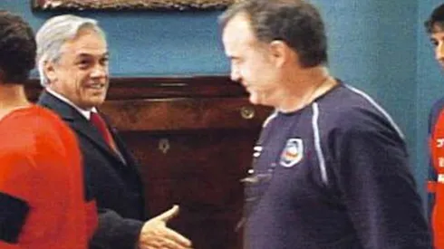 La recordada visita de Bielsa a La Moneda.