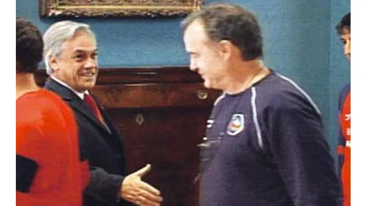 La recordada visita de Bielsa a La Moneda.