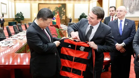 Bolsonaro se encuentra de visita en China.
