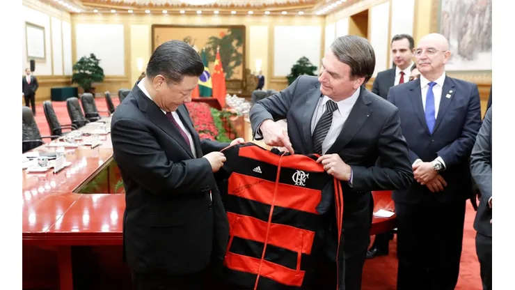 Bolsonaro se encuentra de visita en China.