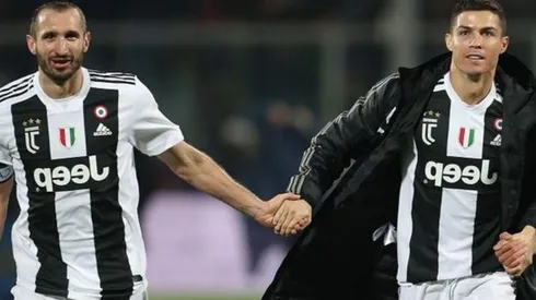 Chiellini asegura que su compañero CR7 es "una hiena"