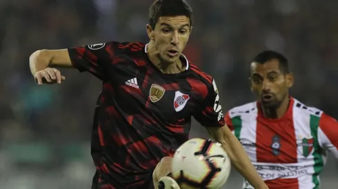 Nacho Fernández lució su talento en el estadio Monumental