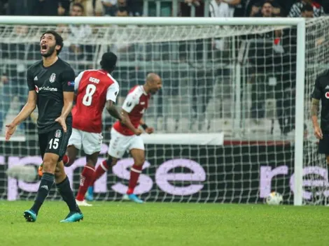 Enzo Roco no puede evitar derrota del Besiktas en Europa League