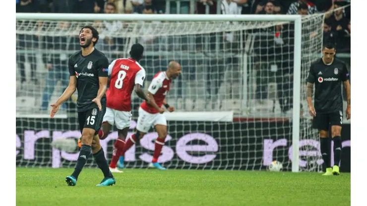 Enzo Roco no puede evitar derrota del Besiktas en Europa League