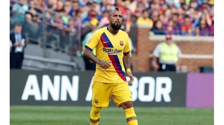Arturo Vidal: "Espero que los próximos partidos ya empiece a jugar más minutos"